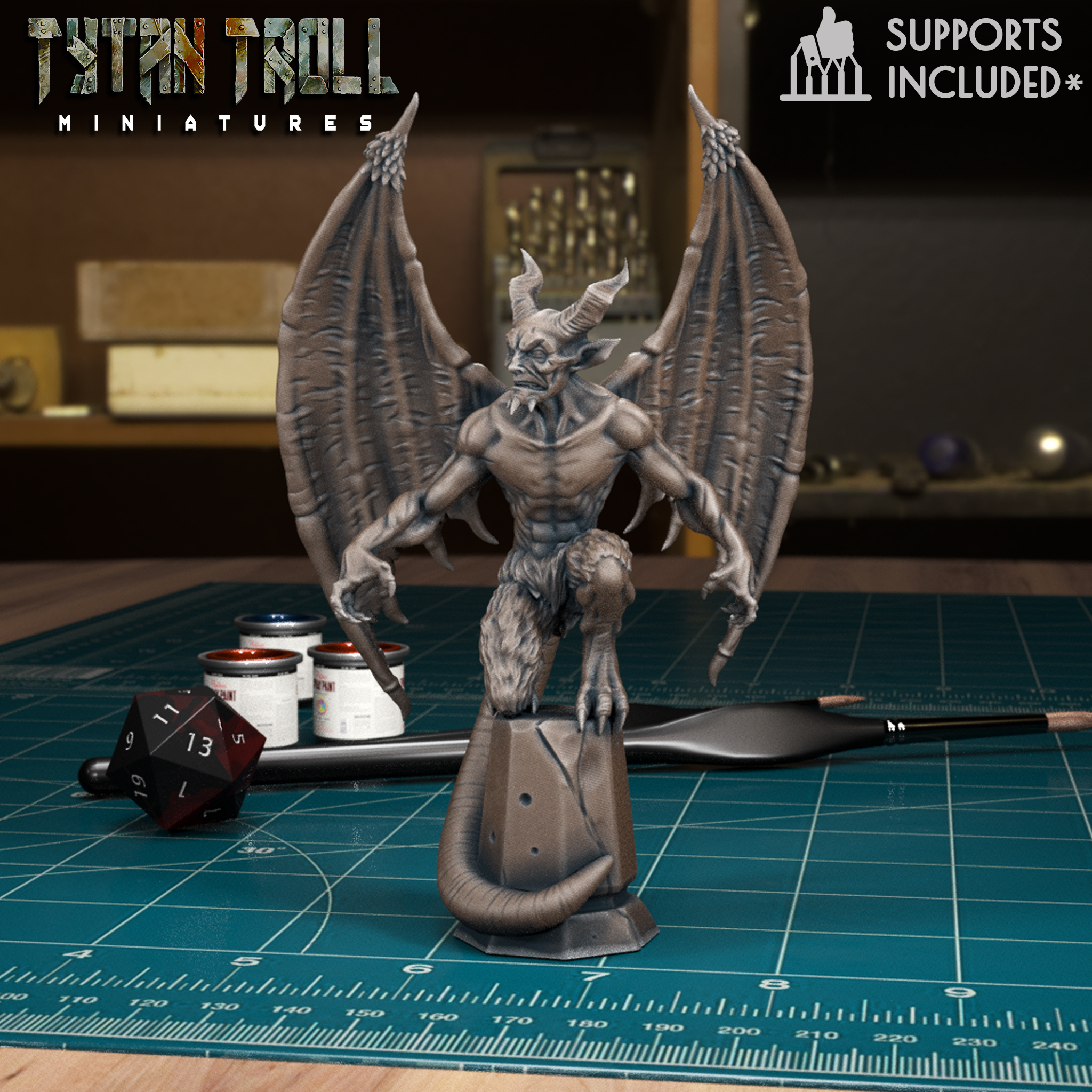Gargoyle 03 [Pre-Supported]